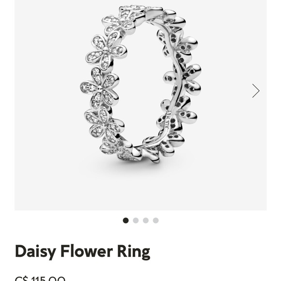 NEW - Flower Diamond Ring Pandora - Picture 2 of 2